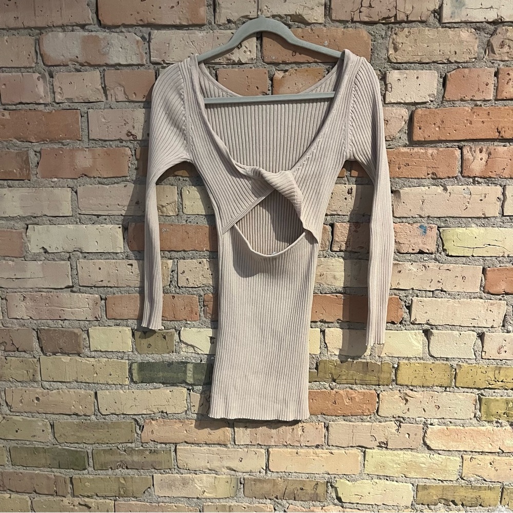princess polly knit sweater cross dress S/M